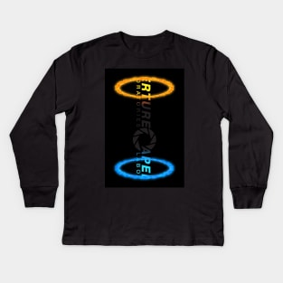 Portal Science Kids Long Sleeve T-Shirt